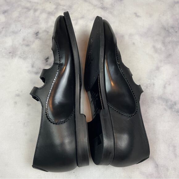 The Office of Angela Scott Miss Margo Black Mary Jane Flats NWOB - Picture 7 of 12